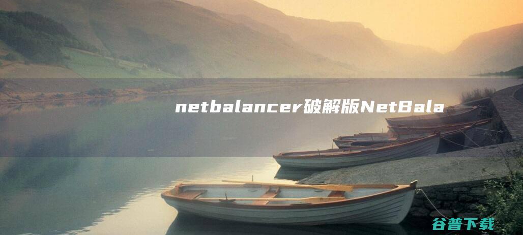 netbalancer破解版NetBala