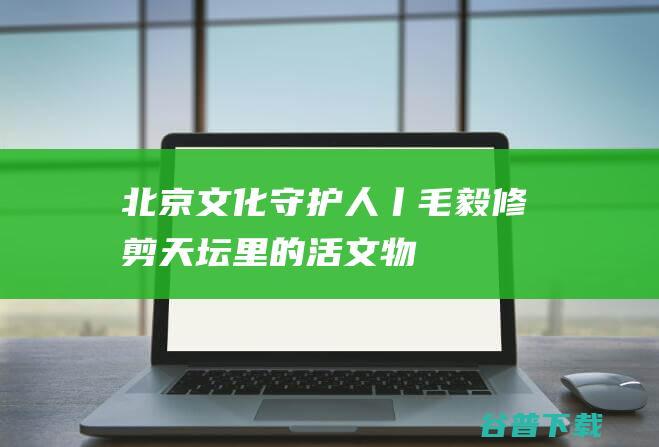 北京文化守护人丨毛毅：修剪天坛里的“活文物”|龙柏|国槐|侧柏|古柏