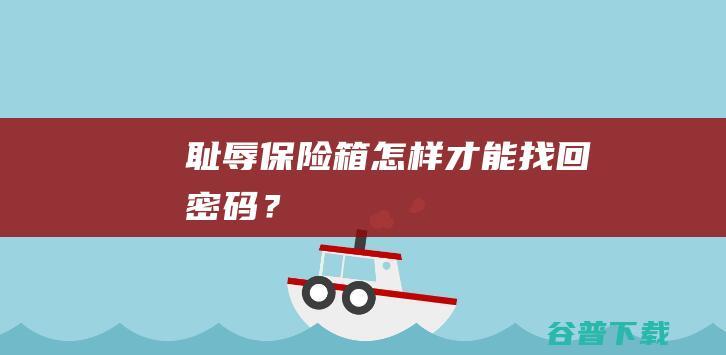 耻辱保险箱怎样才能找回密码？