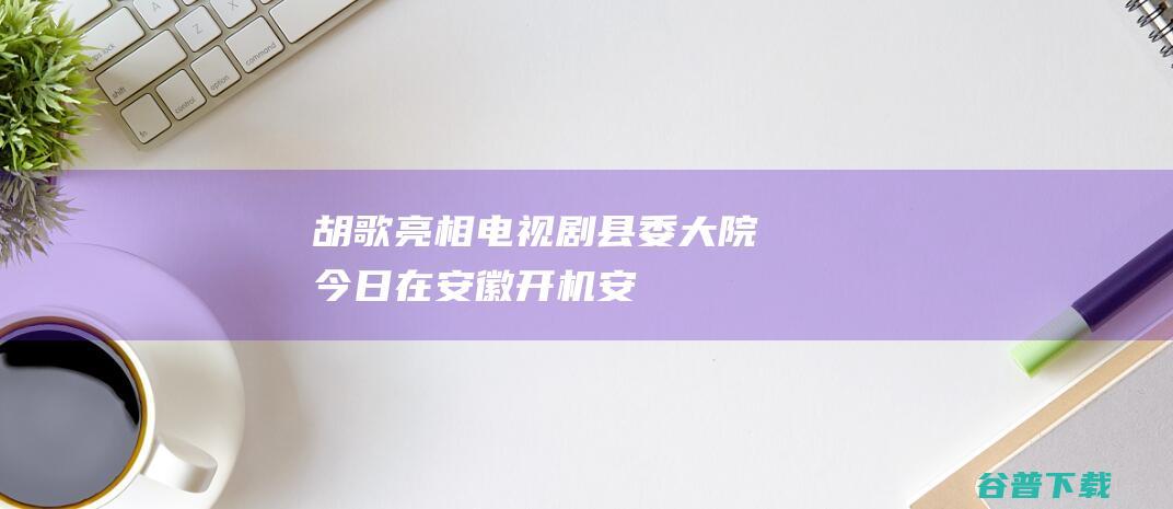 胡歌亮相电视剧县委大院今日在安徽开机安