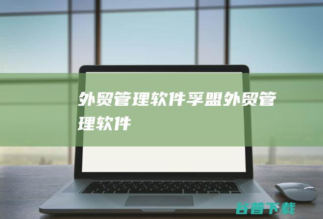 外贸管理软件,孚盟外贸管理软件