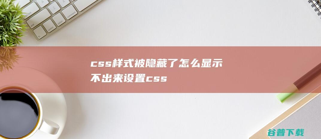 css样式被隐藏了怎么显示不出来，设置css样式不显示-Html/Css