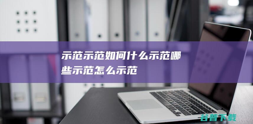 示范，示范如何，什么示范，哪些示范，怎么示范