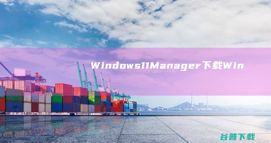 Windows11ManagerWin