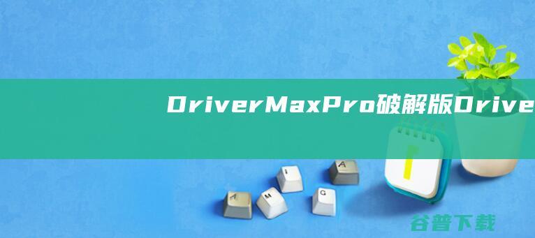 DriverMaxPro破解版Driver