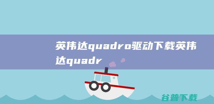 quadro驱动quadr