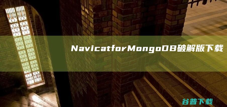 NavicatforMongoDB破解版下载