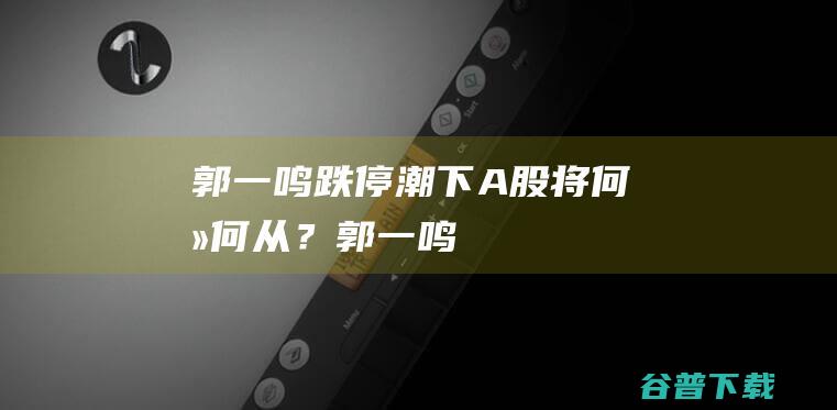 郭一鸣跌停潮下A股将何去何从？郭一鸣