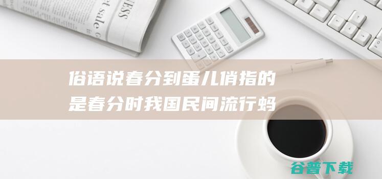 俗语说春分到蛋儿俏指的是春分时我国民间蚂