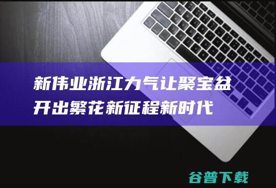 新伟业浙江力气让聚宝盆开出繁花新征程新时代