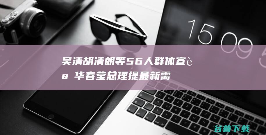 吴清 胡清朗等56人 群体宣誓 华春莹 总理提最新需要 (吴清亮百科)