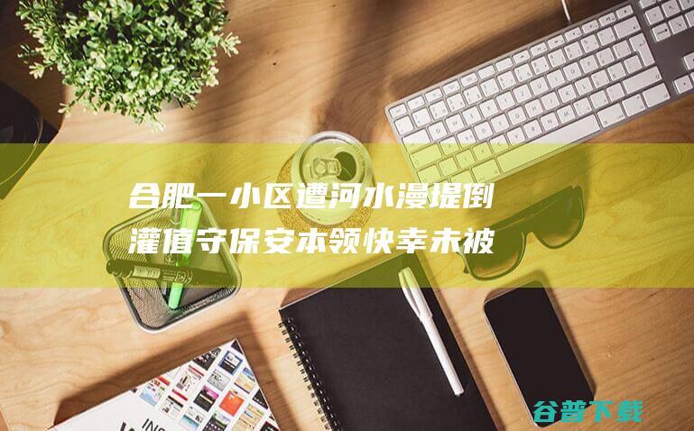 合肥一小区遭河水漫堤倒灌 值守保安本领快幸未被洪水卷入车库 车库水深4.2米百辆车被淹 (合肥一小区遭河水倒灌)