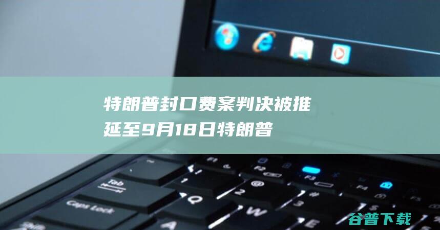 特朗普 封口费 案判决被推延至9月18日 (特朗普封口费案最新)