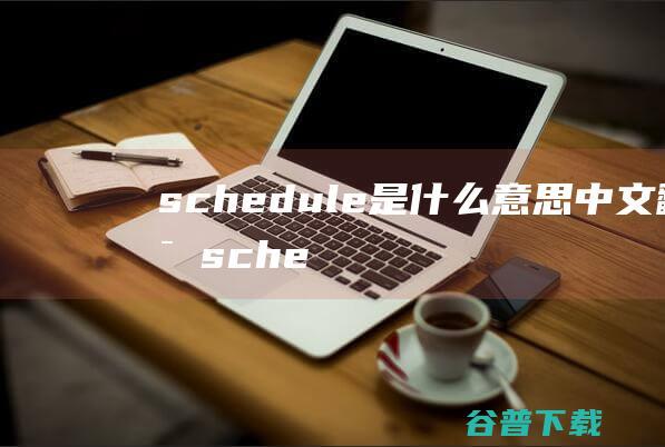 schedule意思中文sche