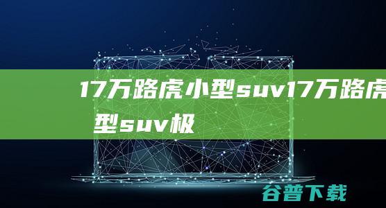 17万路虎小型suv (17万路虎小型suv极光图片大全)