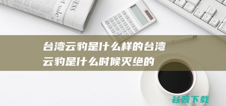 台湾云豹是样的台湾云豹是时候灭绝的