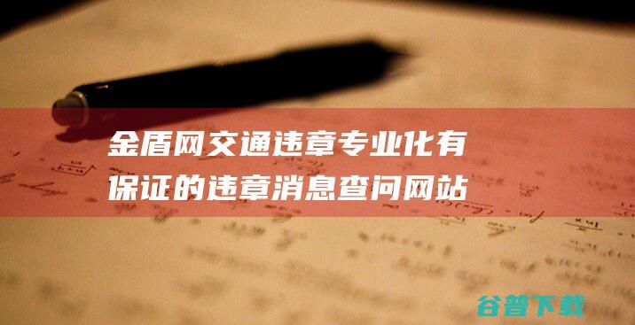 金盾网交通违章 专业化有保证的违章消息查问网站 (金盾网交通违章查询网上查询)