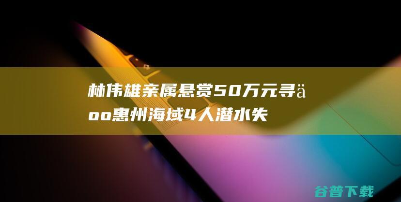 林伟雄亲属悬赏50万元寻人 惠州海域4人潜水失联追踪 (林伟雄是揭阳哪里人)