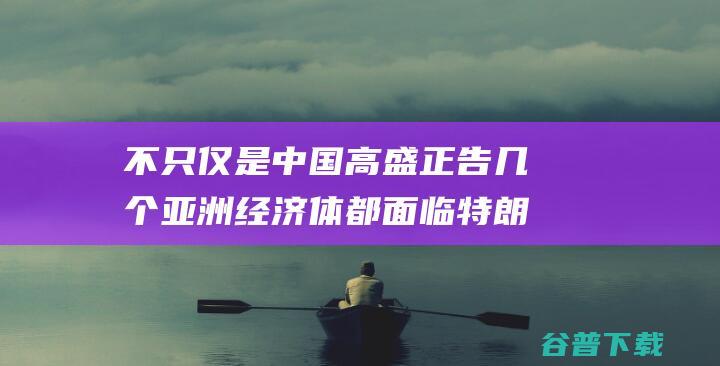 不只仅是中国 高盛正告 几个亚洲经济体都面临特朗普关税要挟 (中国不只是一个国家)