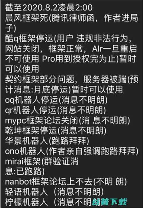 腾讯严打第三方QQ机器人：多家QQ机器人暂停服务 腾讯 QQ 微新闻 第2张