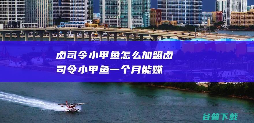 卤司令小甲鱼怎么加盟 (卤司令小甲鱼一个月能赚多少钱)