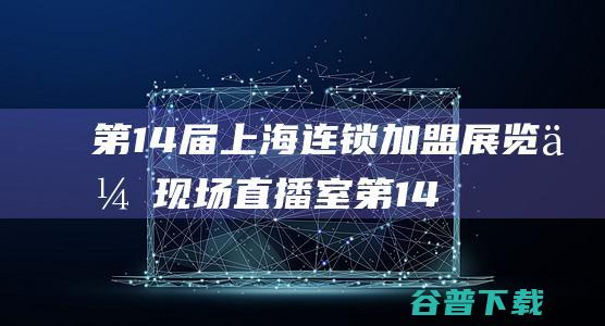 第14届上海连锁加盟展览会现场直播室 (第14届上海双年展开幕)