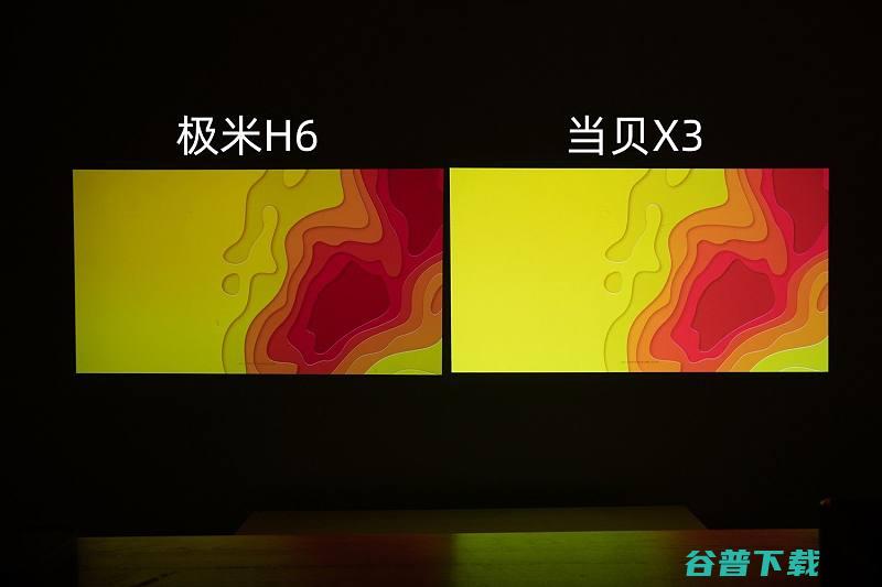 当贝X3和极米H6实测对比全方面横评对比激光和LE