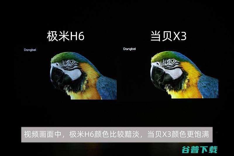 当贝X3和极米H6实测对比全方面横评对比激光和LE