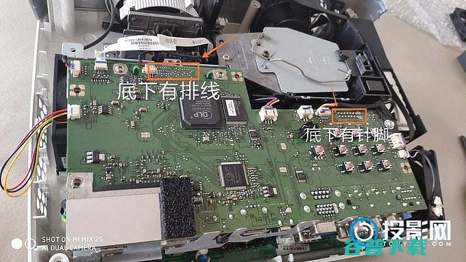 明基W1080ST自行拆机维修风扇再次满血复活明基w