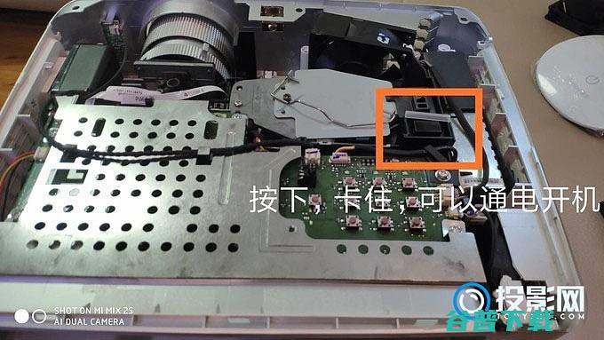 明基W1080ST自行拆机维修风扇再次满血复活明基w