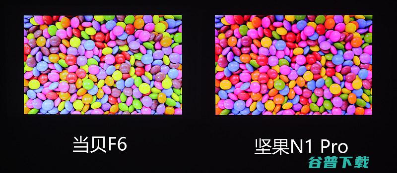 实测画面效果对比分析哪款好当贝F6和坚果N1Pro