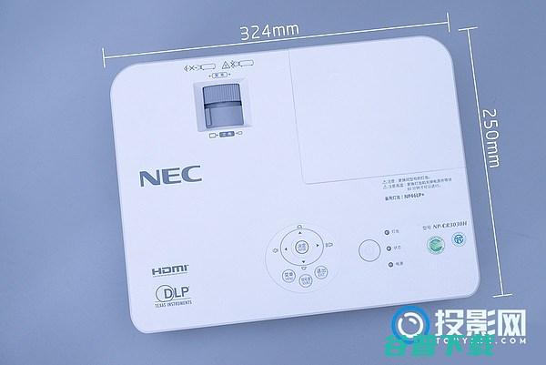 NEC商务会议好帮手CR3030H高清投影仪评测nec商