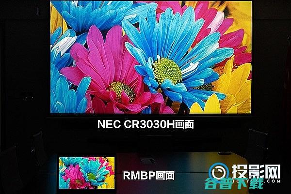 NEC商务会议好帮手CR3030H高清投影仪评测nec商