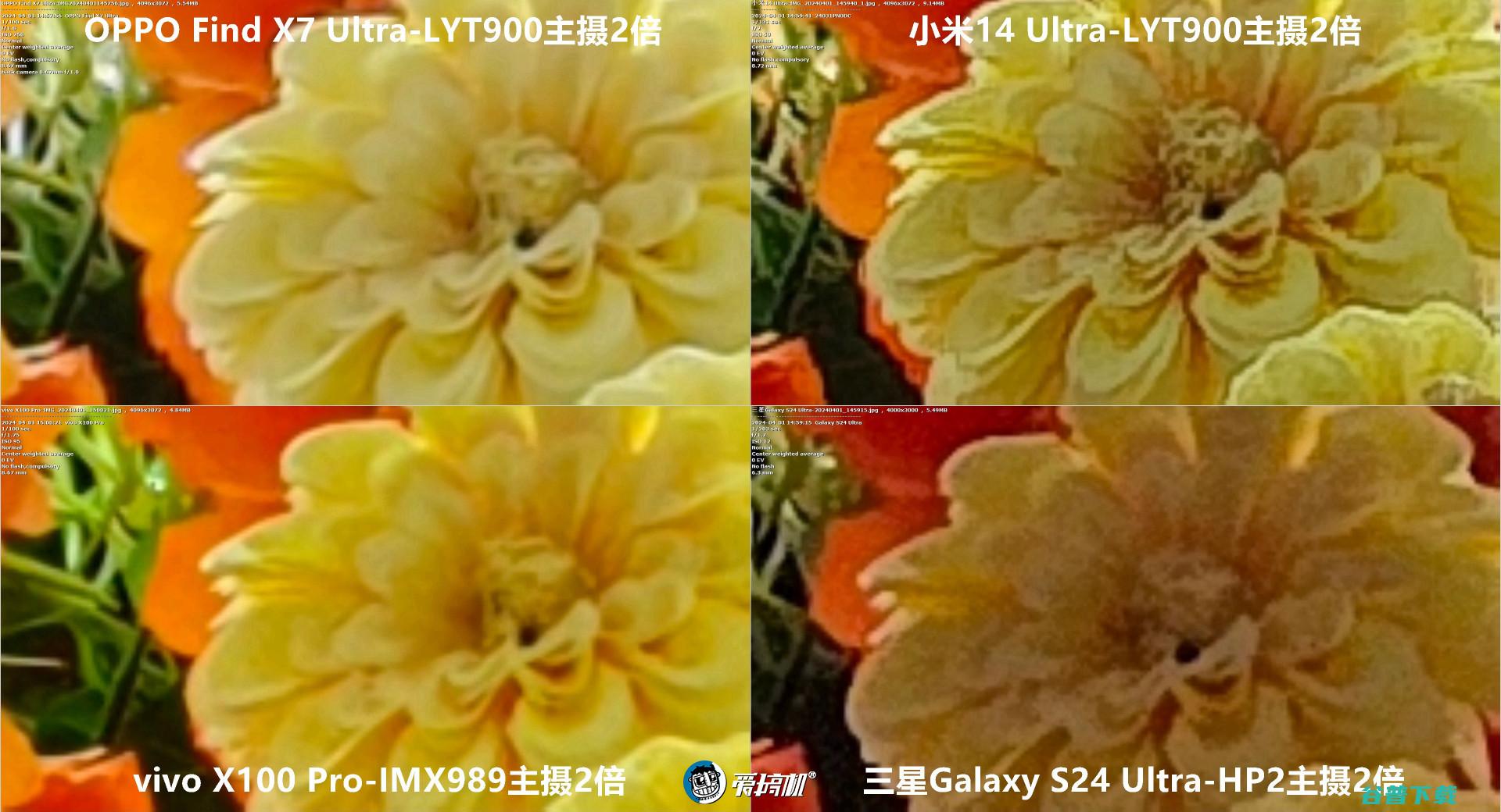 机皇对决，小米14 Ultra、Find X7 Ultra、三星S24 Ultra、vivo X100 Pro对比