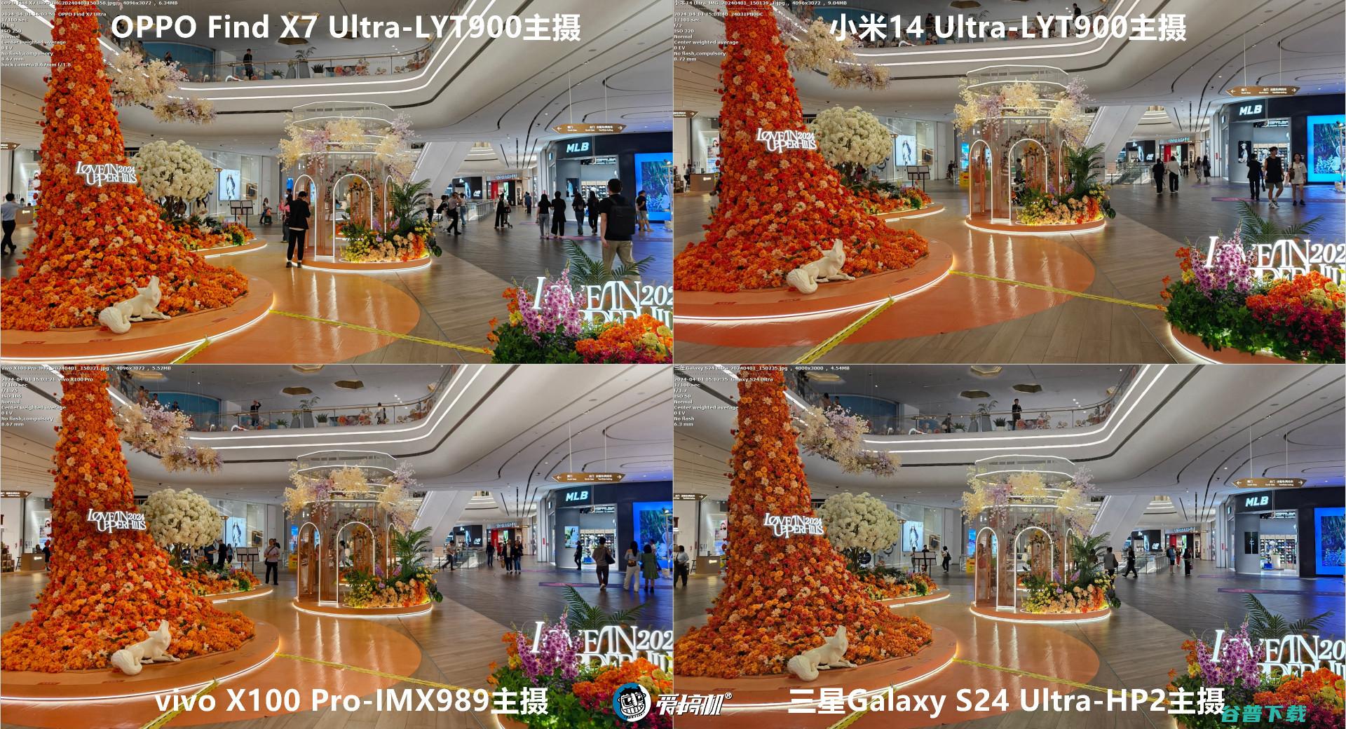 机皇对决，小米14 Ultra、Find X7 Ultra、三星S24 Ultra、vivo X100 Pro对比