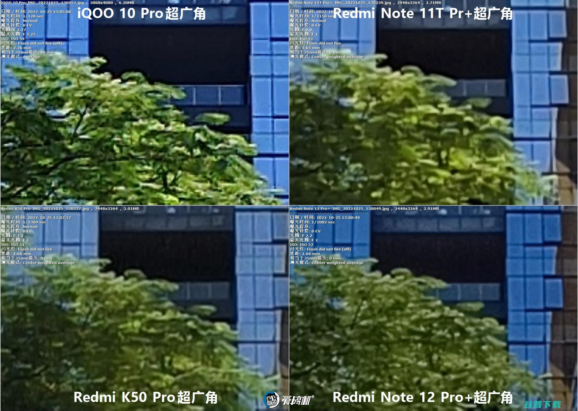 2亿像素拍照对比：Redmi Note 12 Pro+对战K50 Pro、 10 Pro