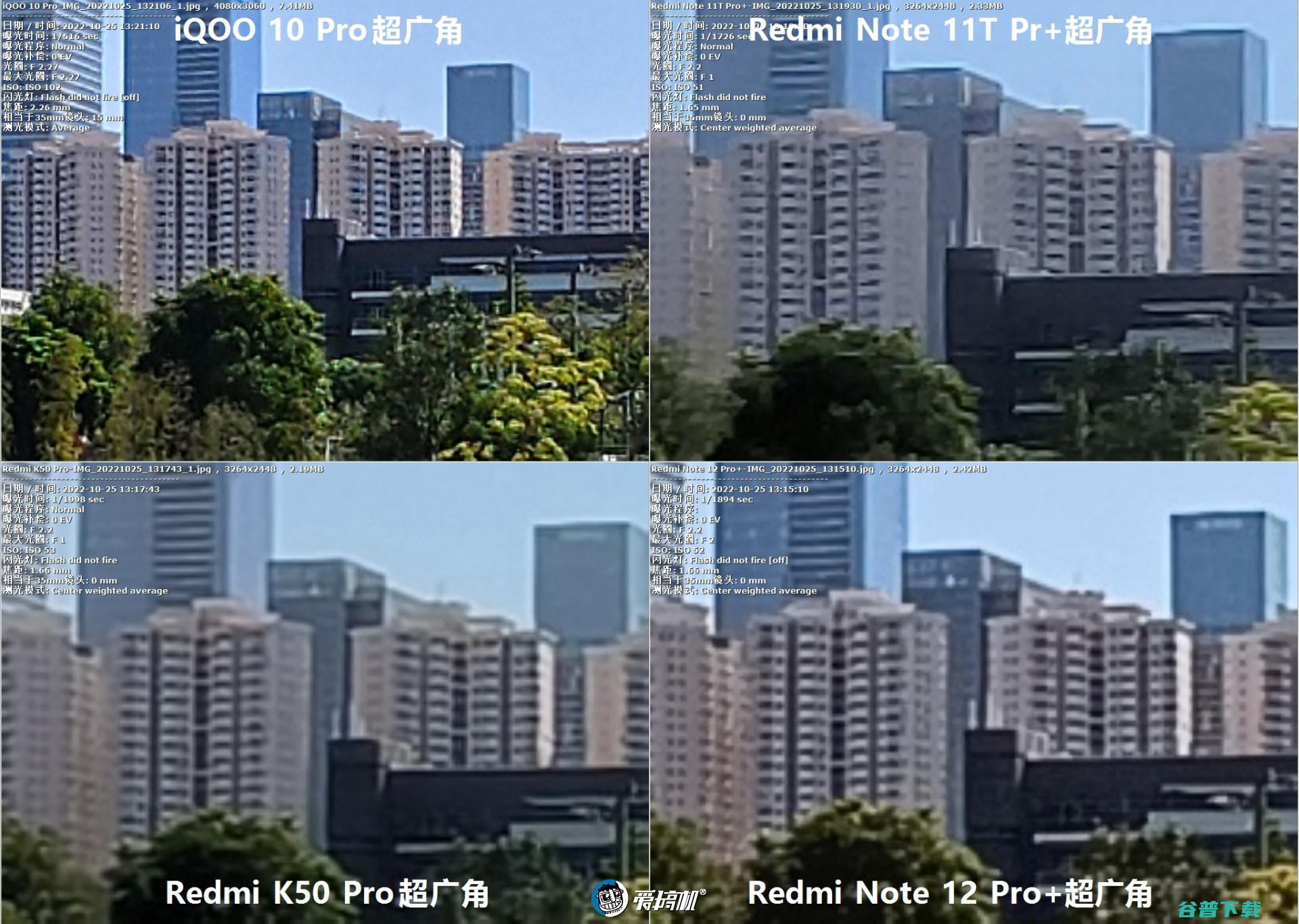 2亿像素拍照对比：Redmi Note 12 Pro+对战K50 Pro、 10 Pro