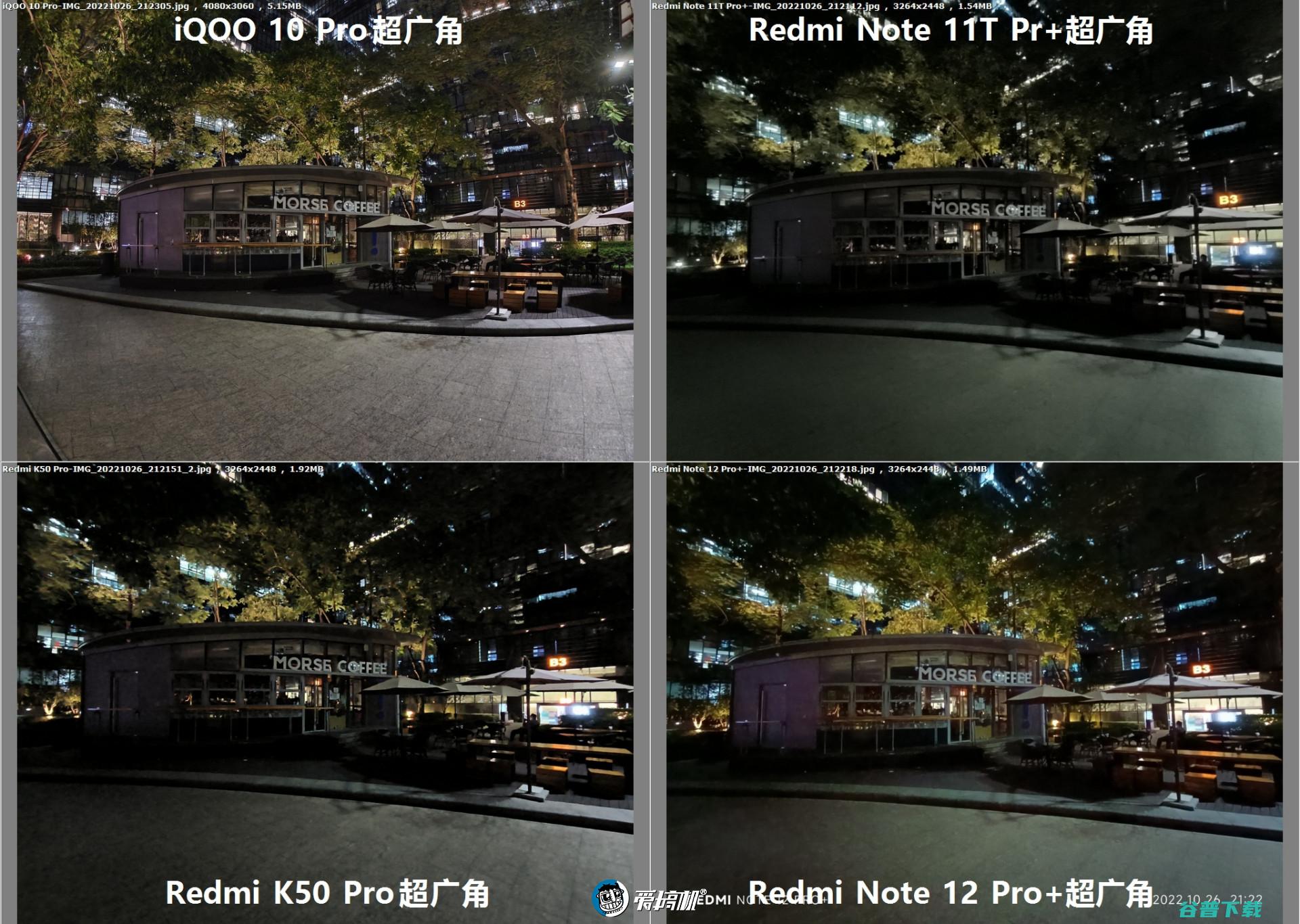 2亿像素拍照对比：Redmi Note 12 Pro+对战K50 Pro、 10 Pro