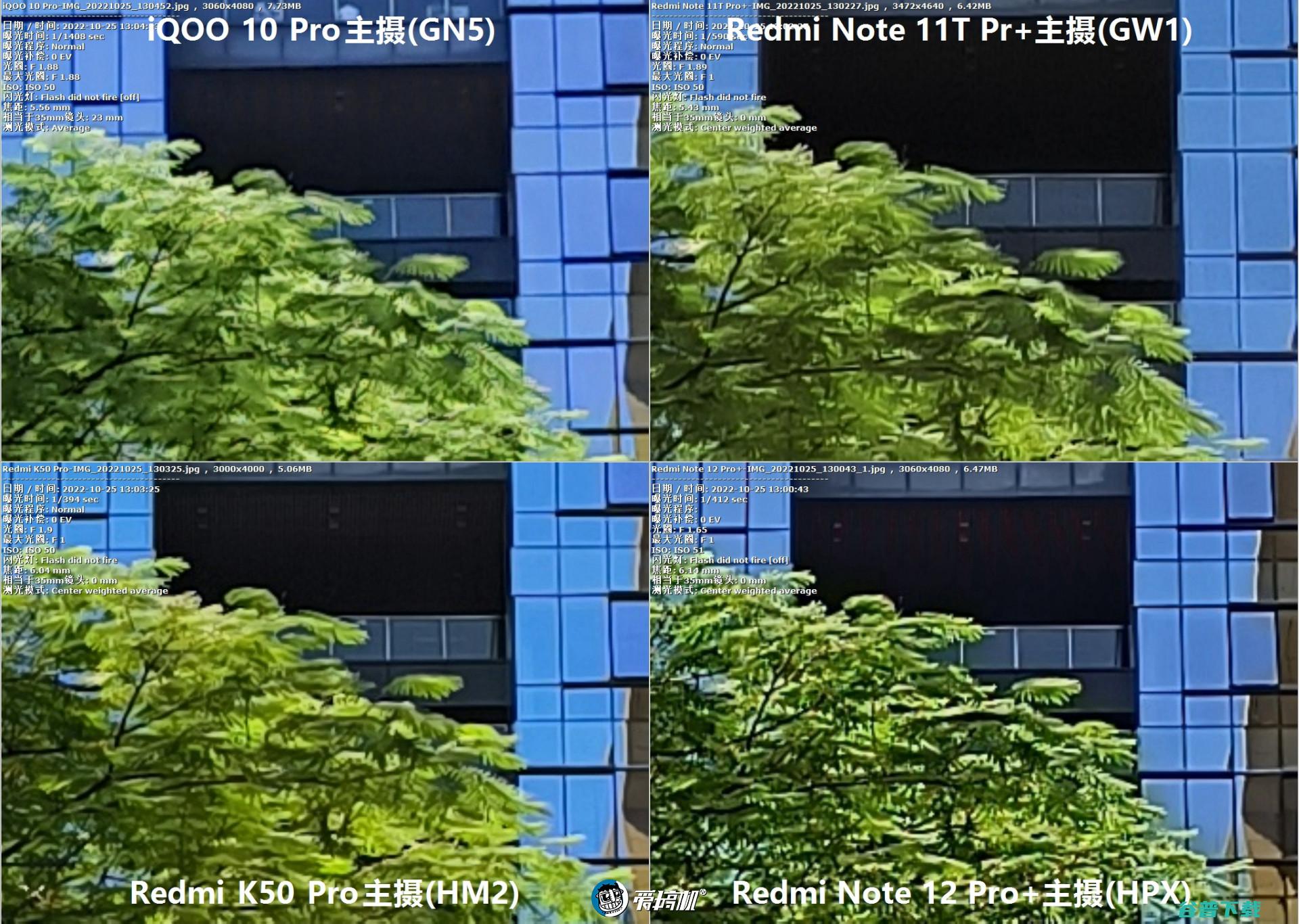 2亿像素拍照对比：Redmi Note 12 Pro+对战K50 Pro、 10 Pro