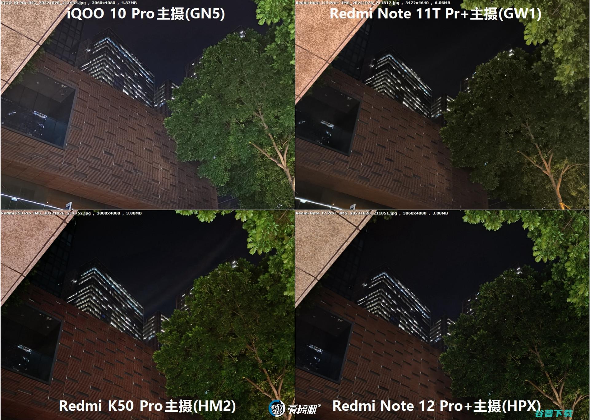 2亿像素拍照对比：Redmi Note 12 Pro+对战K50 Pro、 10 Pro