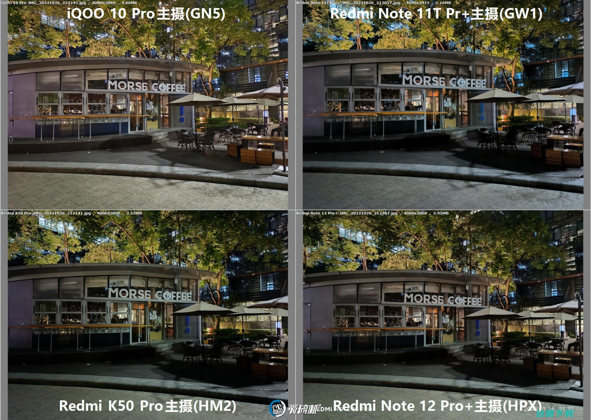 2亿像素拍照对比：Redmi Note 12 Pro+对战K50 Pro、 10 Pro