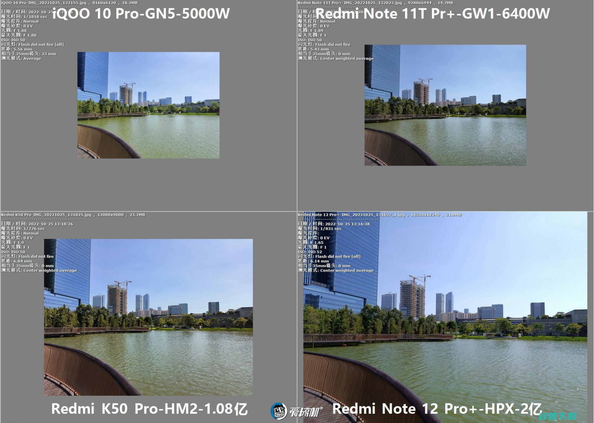 2亿像素拍照对比：Redmi Note 12 Pro+对战K50 Pro、 10 Pro