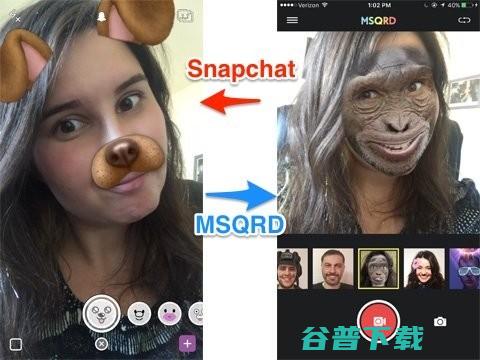 没听说过MSQRD？这可是Facebook刚用来对抗Snapchat的利器