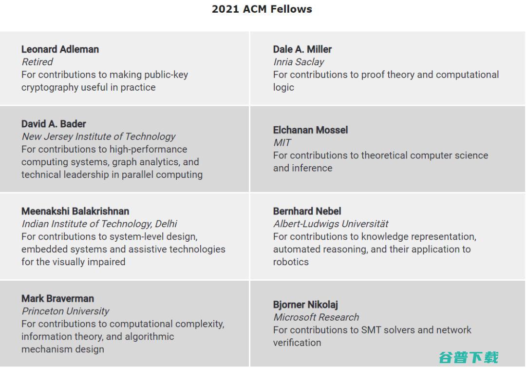 2021 ACM Fellow 出炉！唐杰、谢涛、李飞飞、刘铁岩等13位华人科学家入选