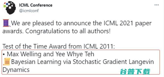 ICML 2021杰出论文公布！上交大校友折桂，田渊栋rebuttal加分论文获荣誉提名