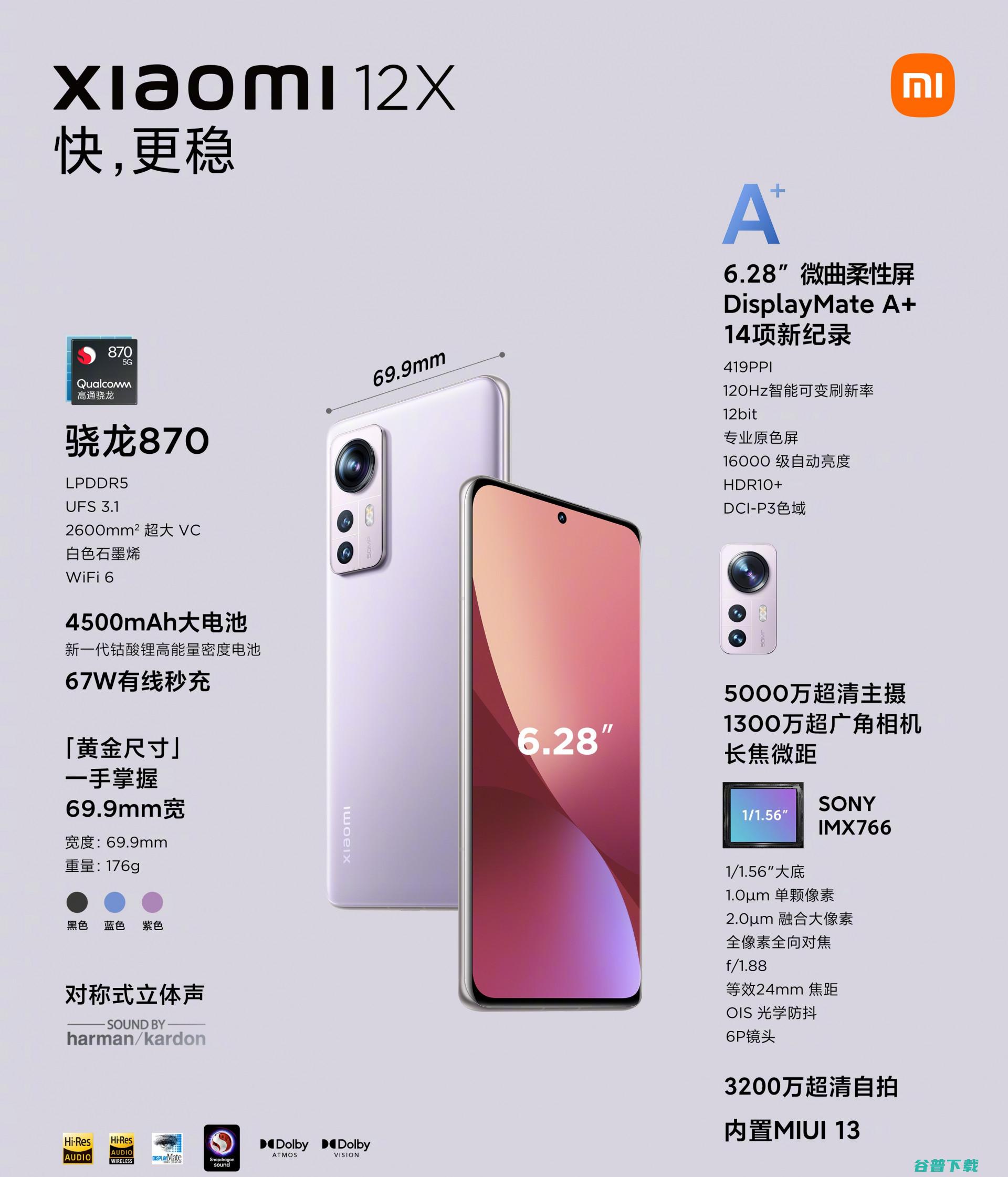 3199元起，小米12/12X系列发布