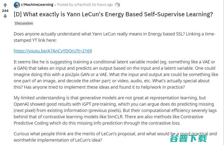 LeCun提出的 AI教父Yann 到底是个啥 Reddit热议 能量模型 研究了个寂寞 (Lecun提出卷积神经网络)