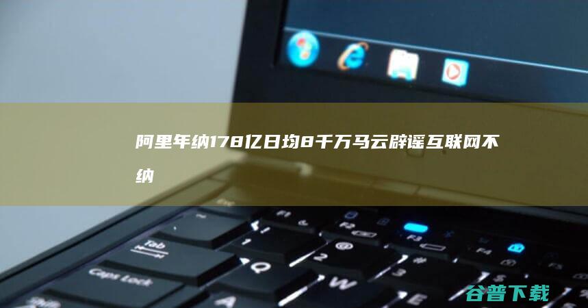 阿里年纳178亿日均8千万 马云辟谣互联网不纳税 (阿里 年陈)