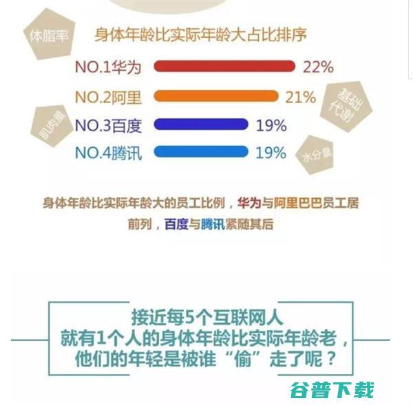 对百度、阿里、腾讯、华为员工身体状况的调研 IT业界 第4张