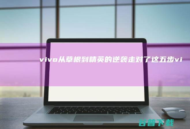 vivo从草根到精英的逆袭走对了这五步vi